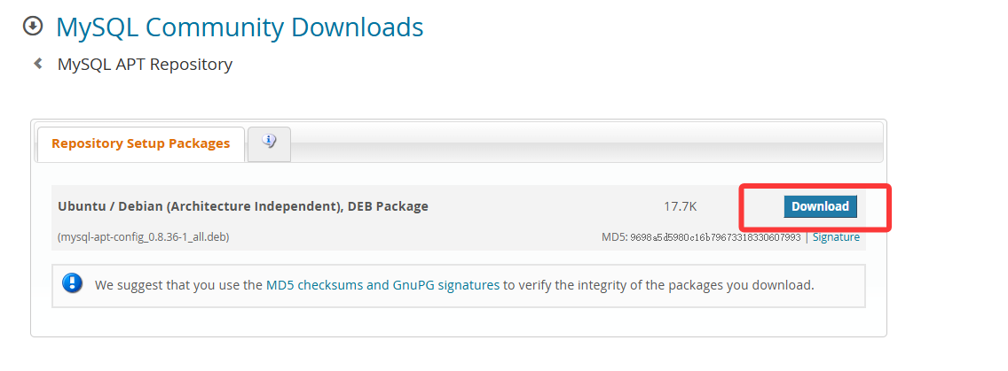 【技术学习】Mysql练习之Ubuntu安装mysql